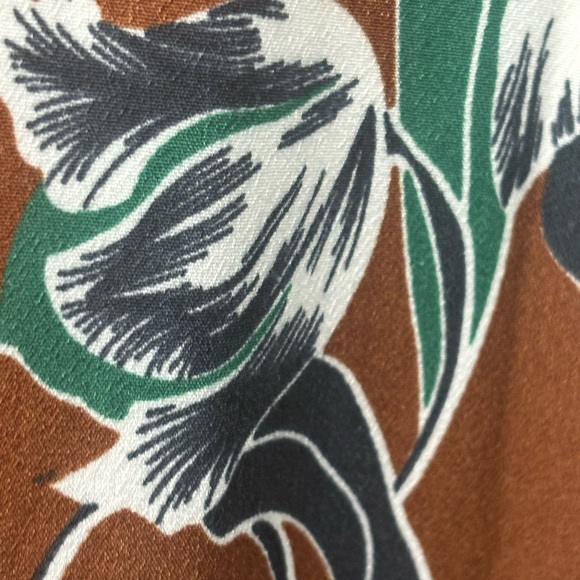 Nasty Girl Floral Brown Dress - Picture 6 of 6